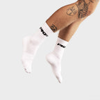CLOUD — chaussettes blanches PKF Sport SA portées