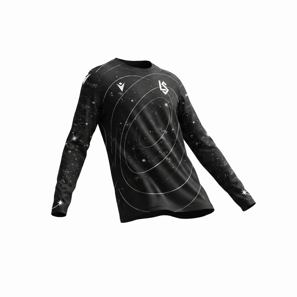 PKF x Lausanne-Sport — maillot galaxie manches longues, face