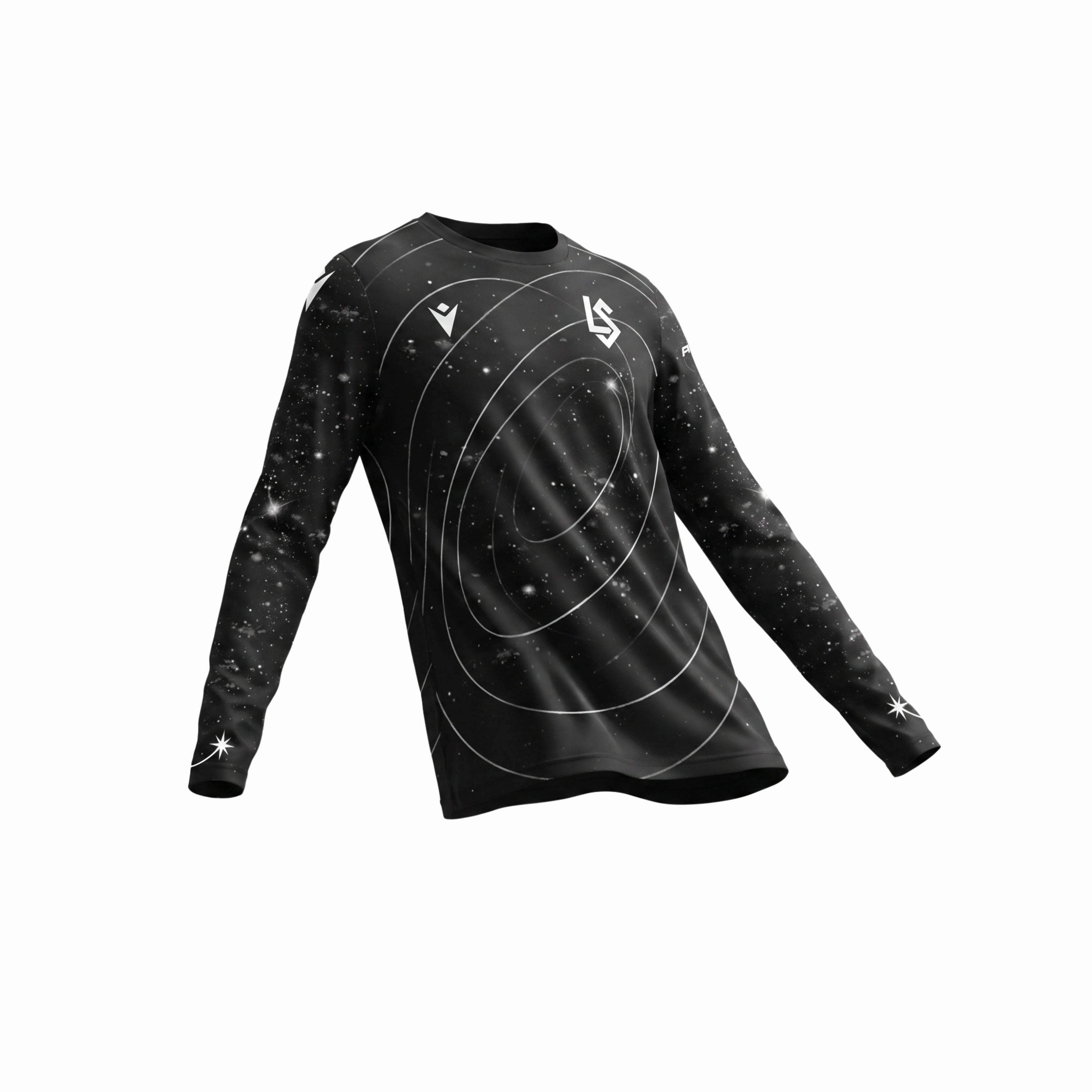 PKF x Lausanne-Sport — maillot galaxie manches longues, face