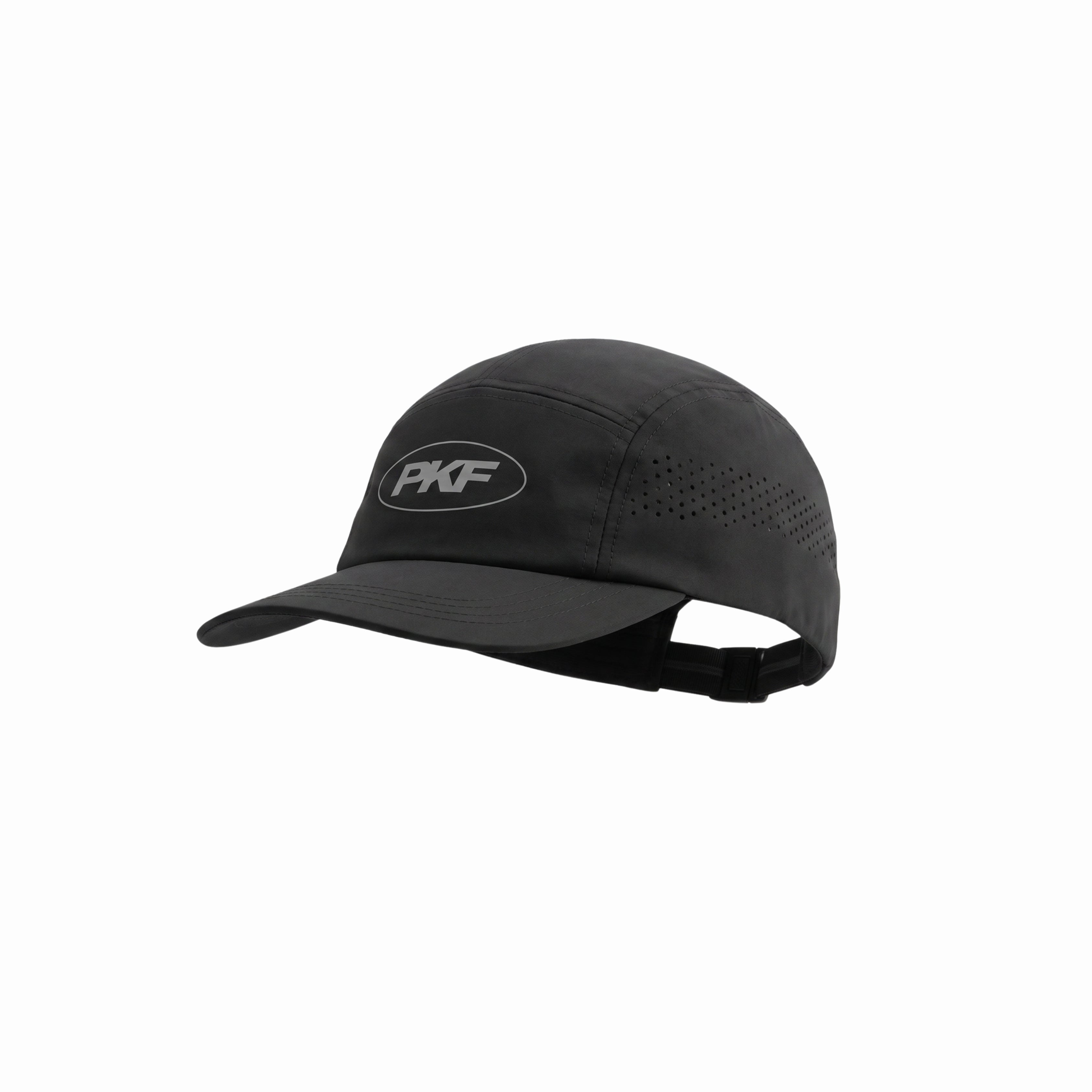 Casquette RUN PKF noire, profil